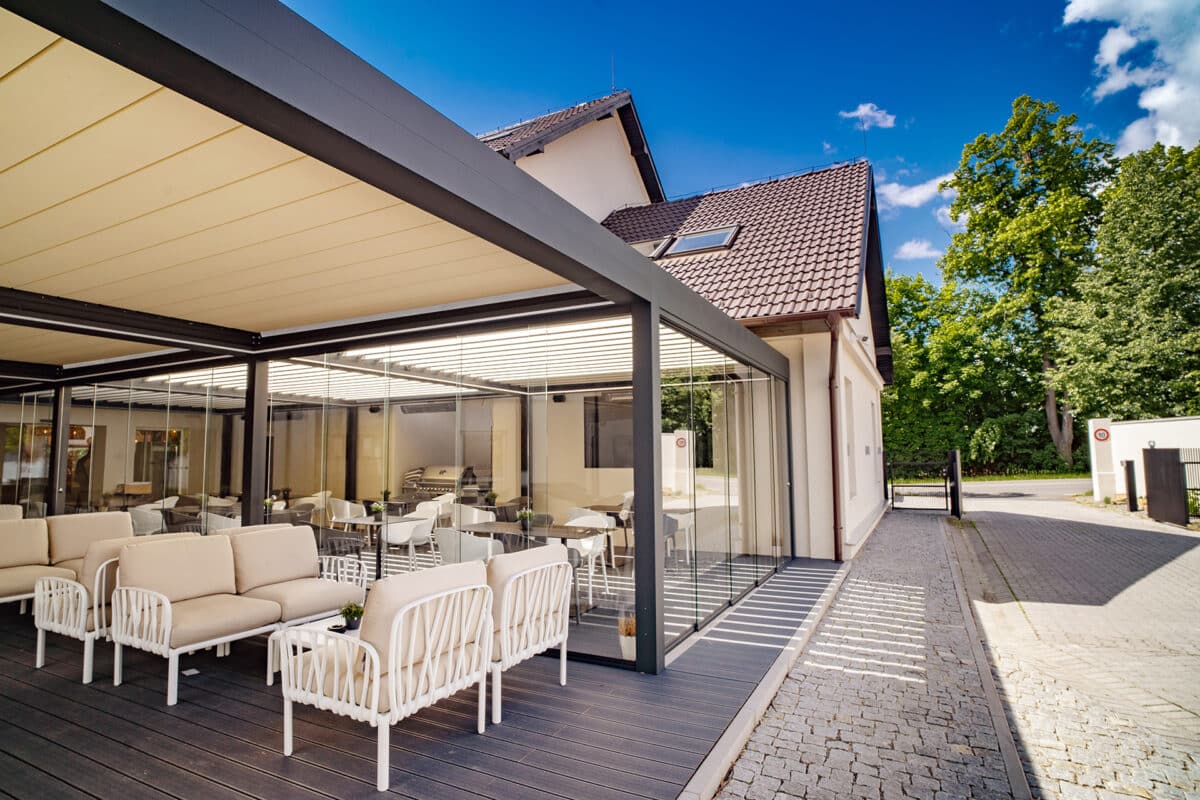 Bioklimatická pergola BAT R