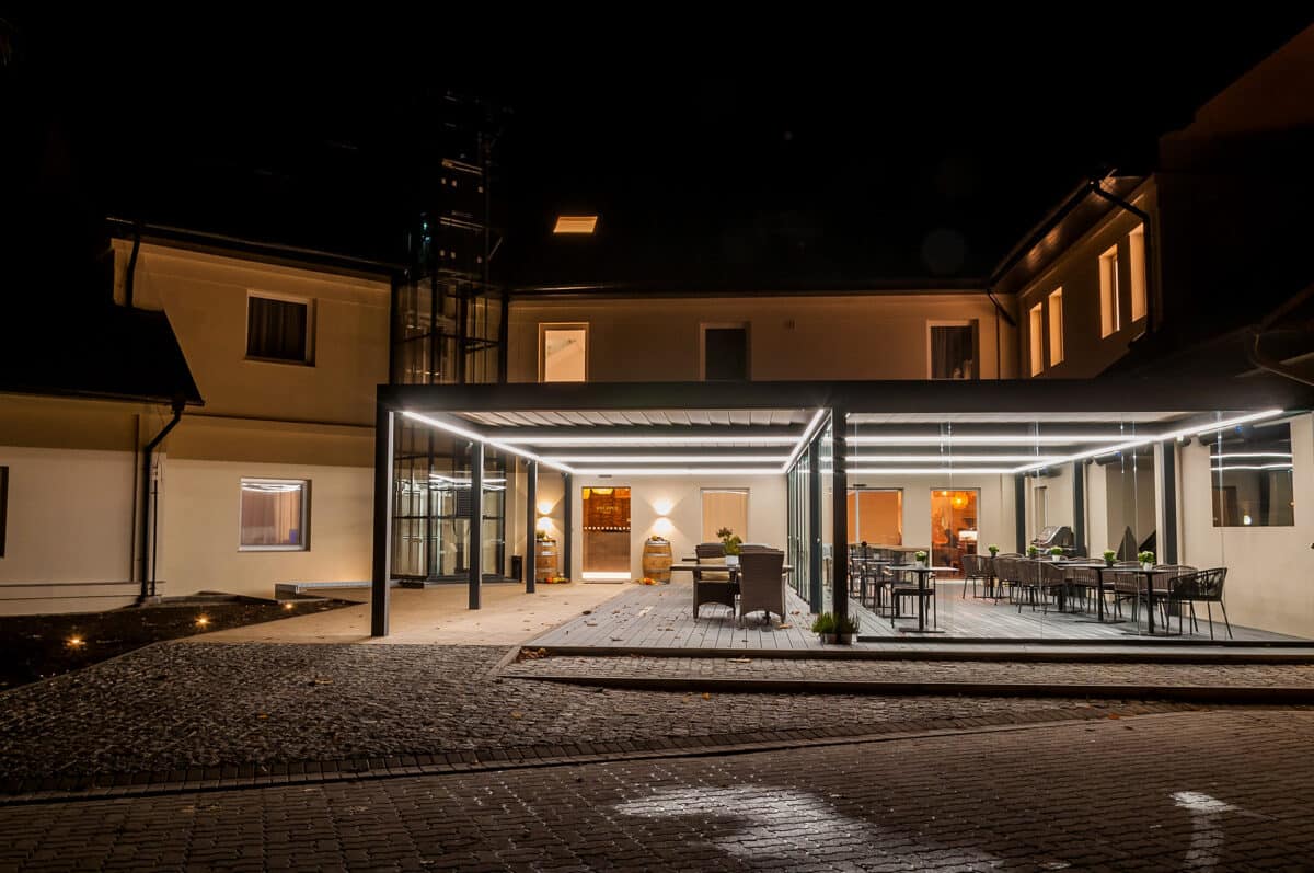 Bioklimatická pergola BAT R